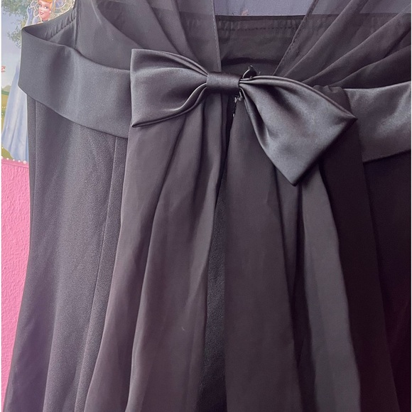 Vintage Ever Beauty Black Midnight Queen Formal Event Gown - 8 - Picture 2 of 9